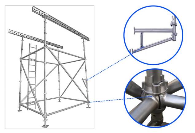 cuplock scaffolding system ระบบนั่งร้านแบบคัพล็อค